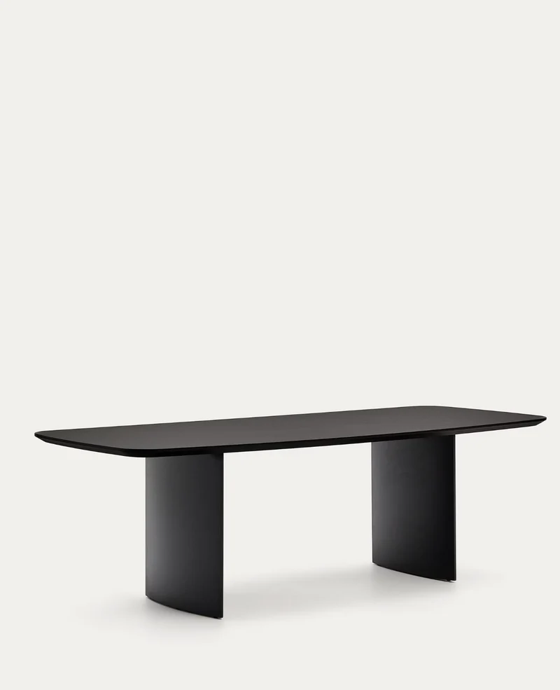 Litto Dining Table Black Finish