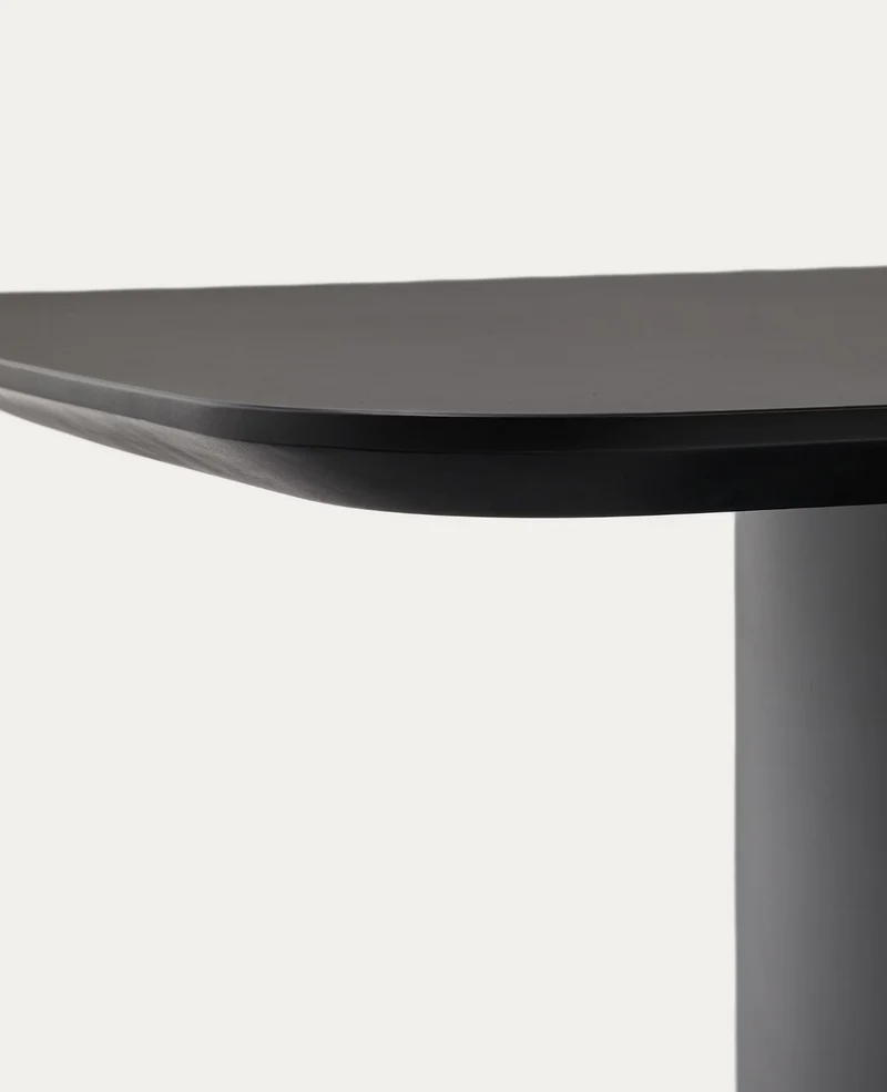 Litto Dining Table Black Finish