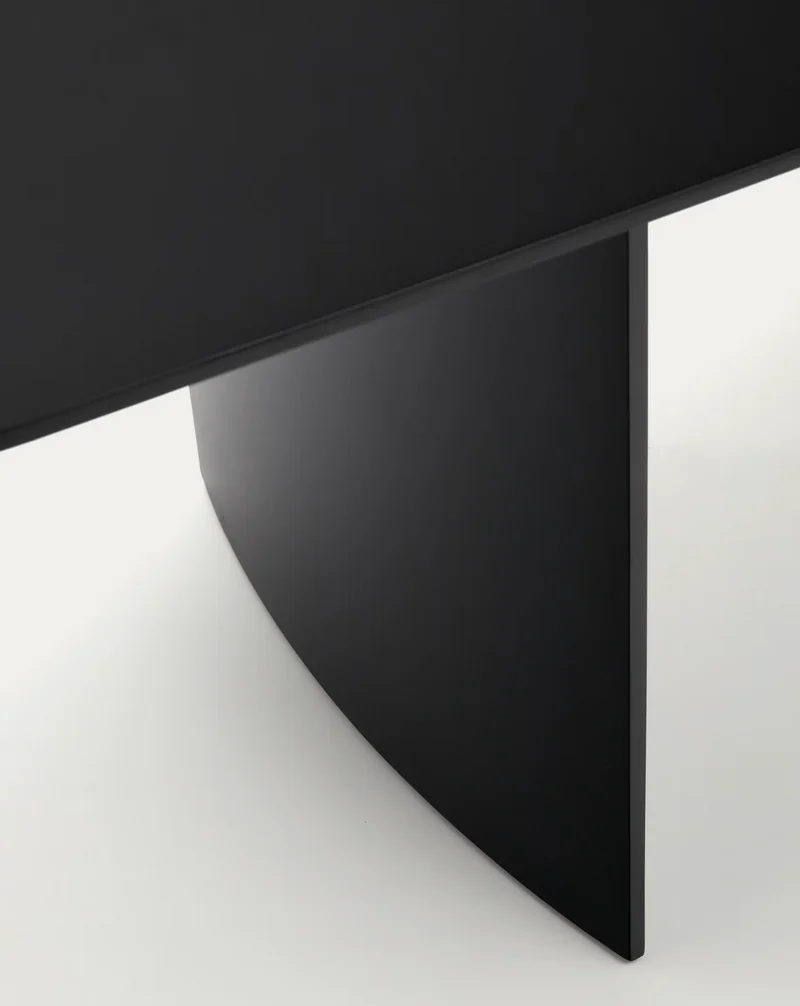 Litto Dining Table Black Finish