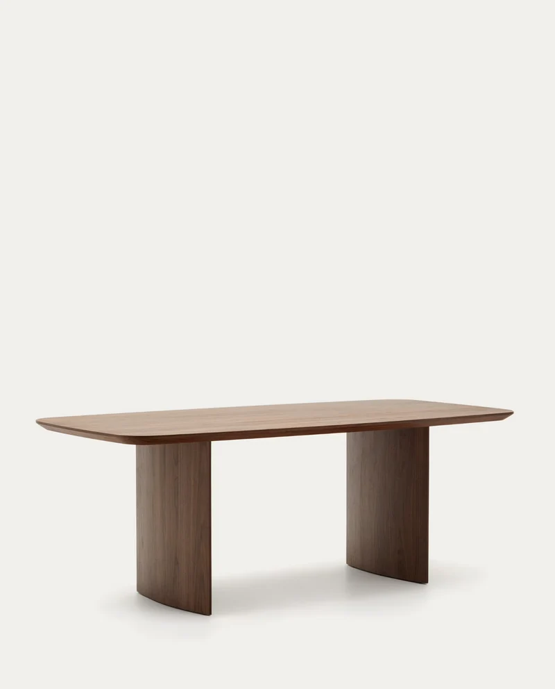 Litto Dining Table Walnut Finish