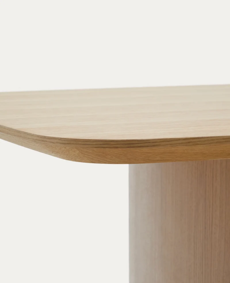 Litto Dining Table Oak Finish