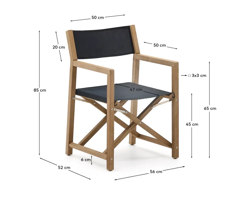 Vilara Outdoor Folding Chair
