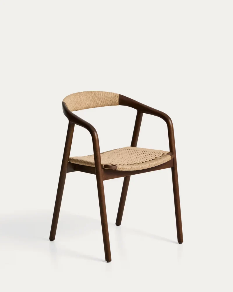 Derile Chair Walnut Finish