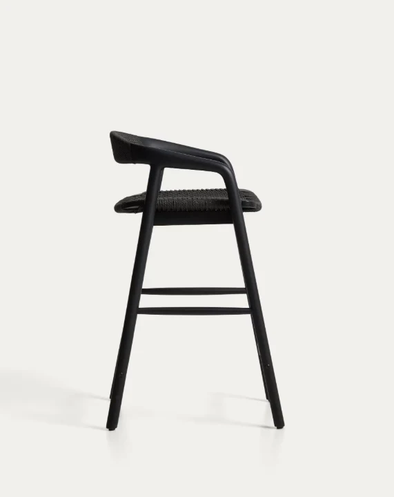 Derile Stool Black Finish