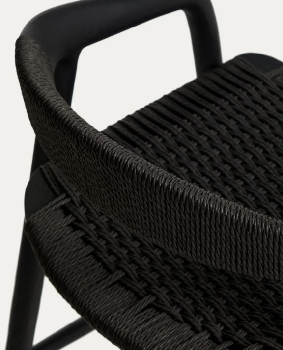 Derile Stool Black Finish