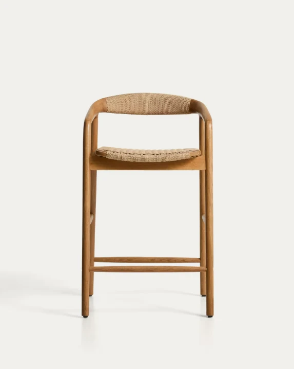 Derile Stool Oak Finish