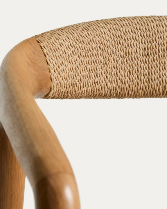 Derile Stool Oak Finish