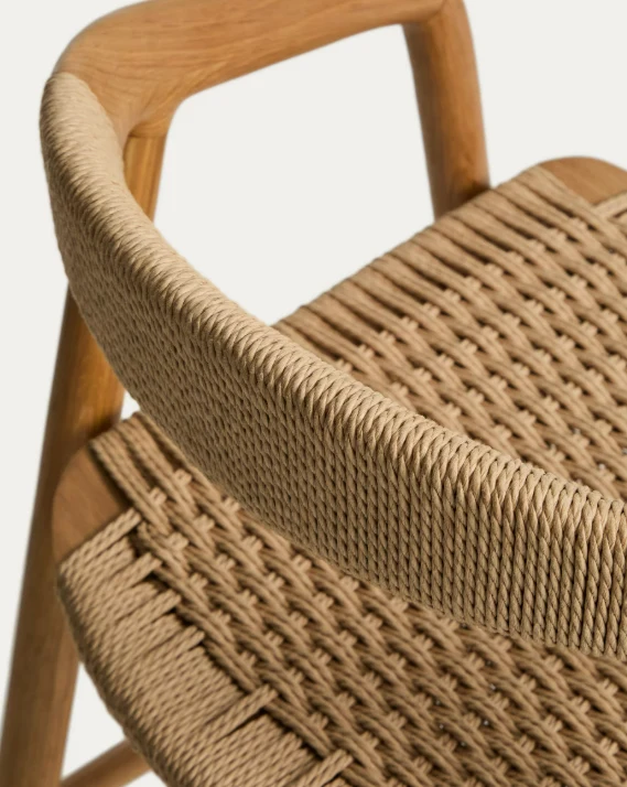 Derile Stool Oak Finish