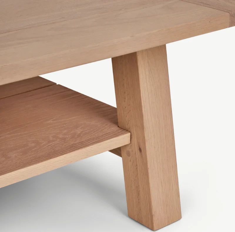 Arundel Rectangular Oak Coffee Table