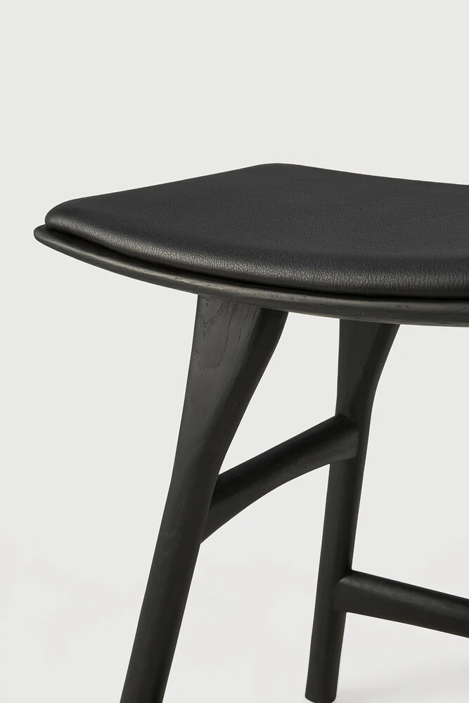 Osso Stool - Oak Black