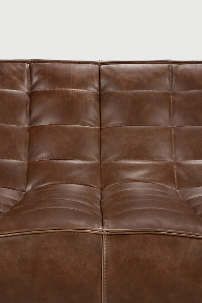 N701 2 Seater - Chestnut Leather
