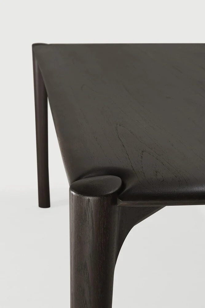 PI Dining Table Teak Dark Brown