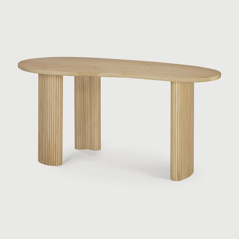 Boomerang Desk Oak