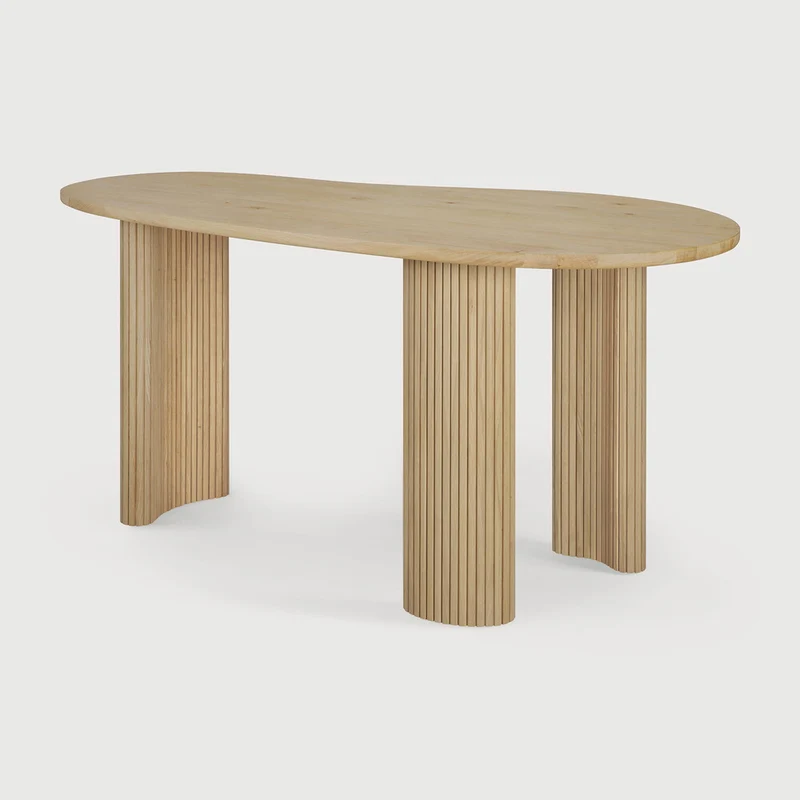 Boomerang Desk Oak