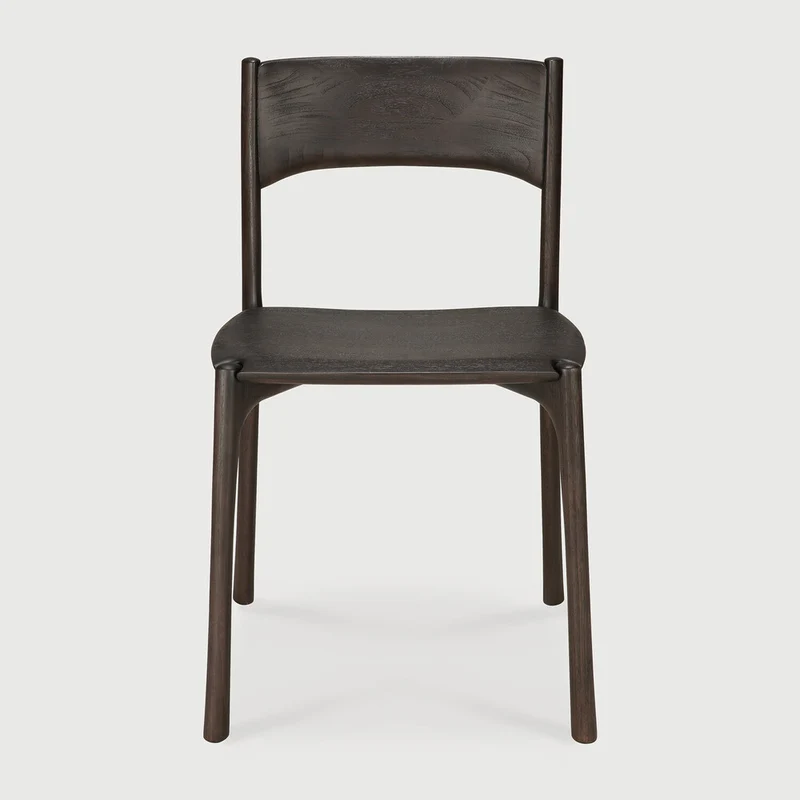 PI Dining Chair - Teak Dark Brown