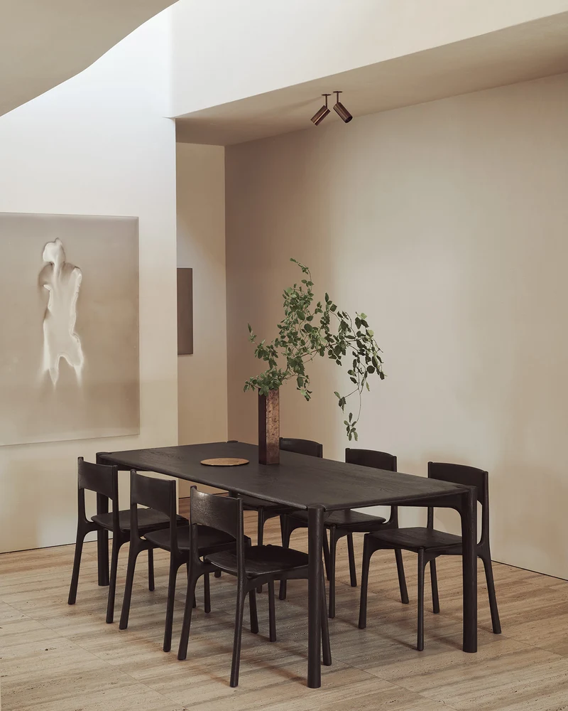 PI Dining Chair - Teak Dark Brown