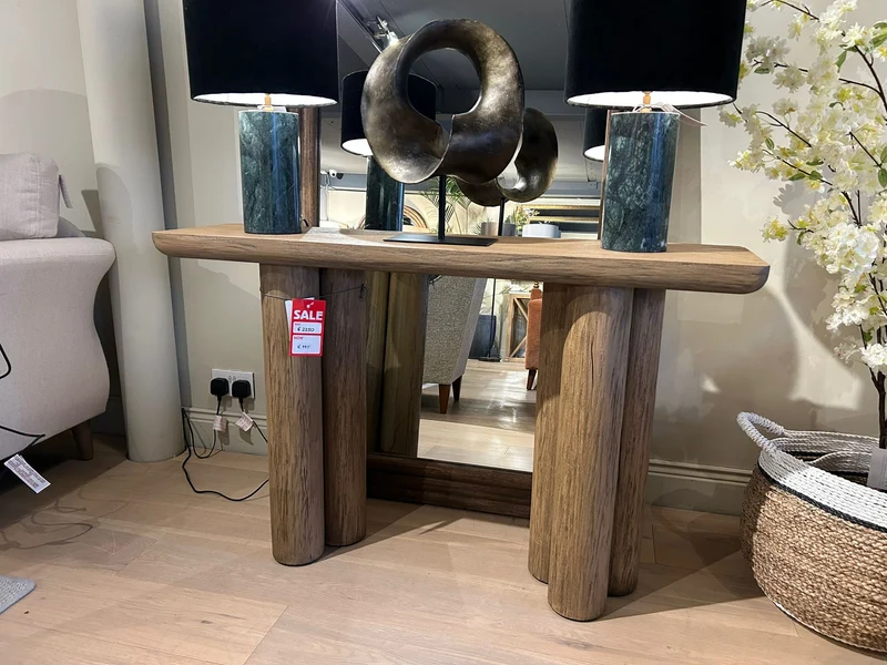 Wood Console Table