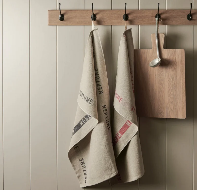Neptune Linen Tea Towel