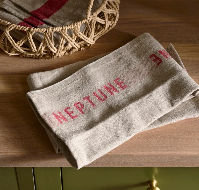 Neptune Linen Tea Towel