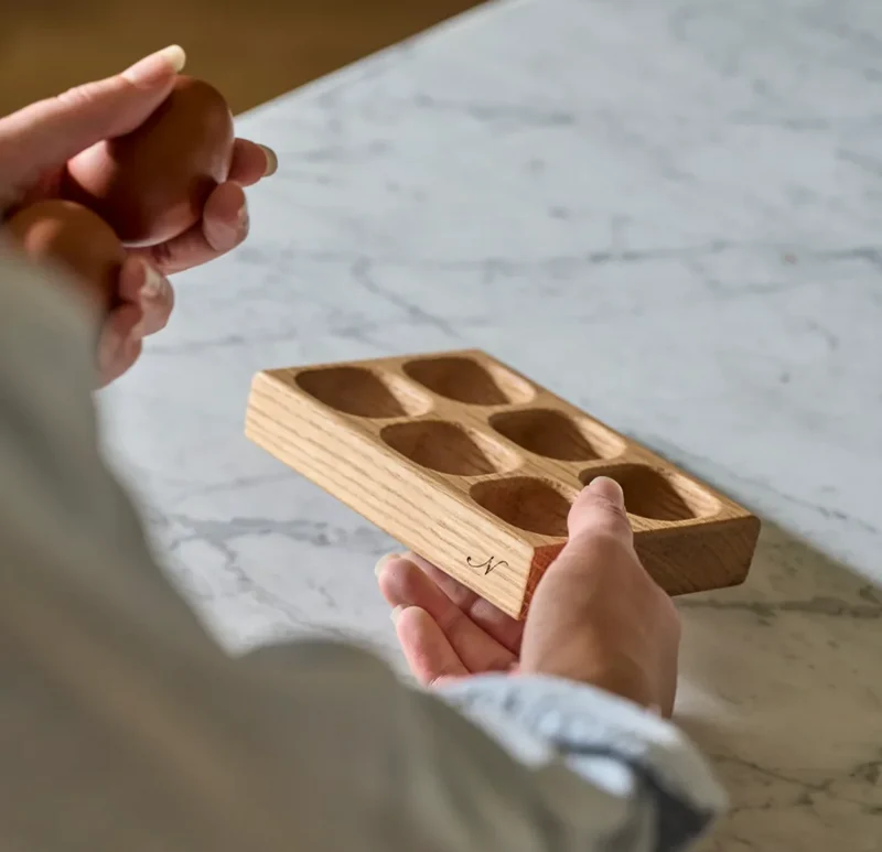 Orford Wooden Egg Holder, 6