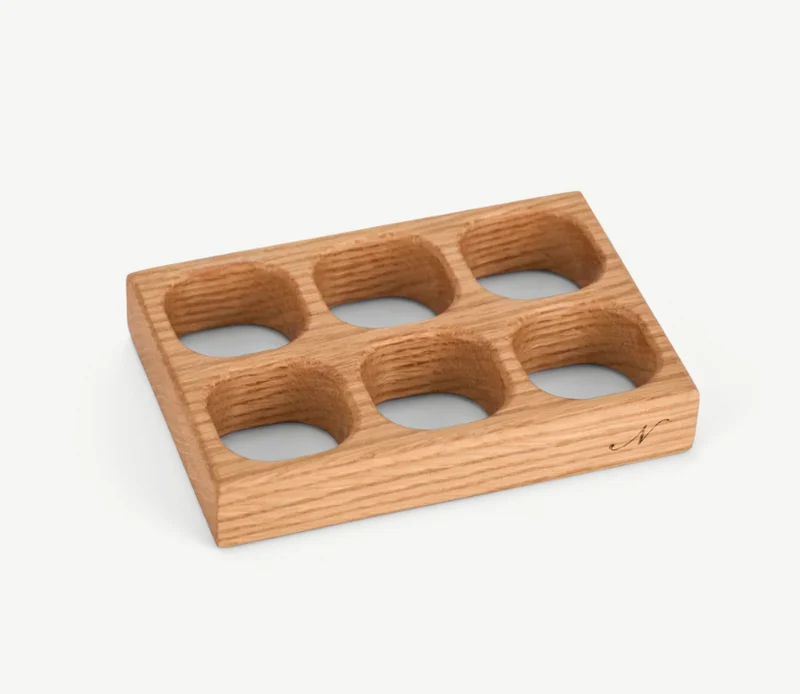 Orford Wooden Egg Holder, 6