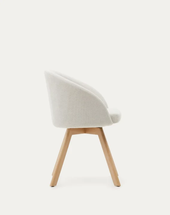 Marvin Chair Beige Chenille