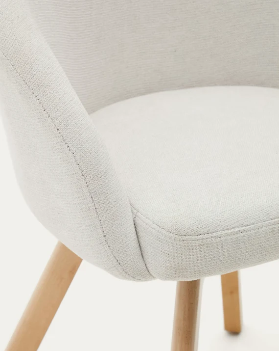 Marvin Chair Beige Chenille