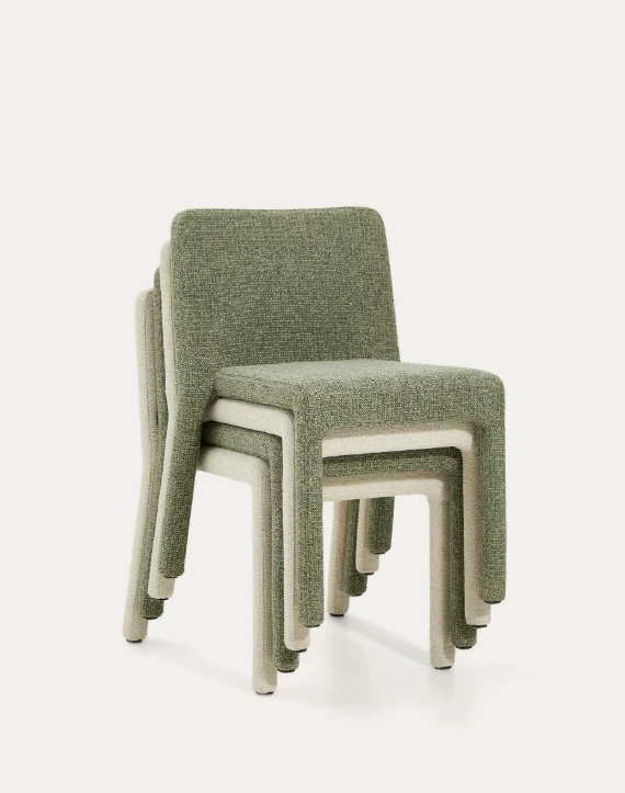 Loria Stackable Chair Beige