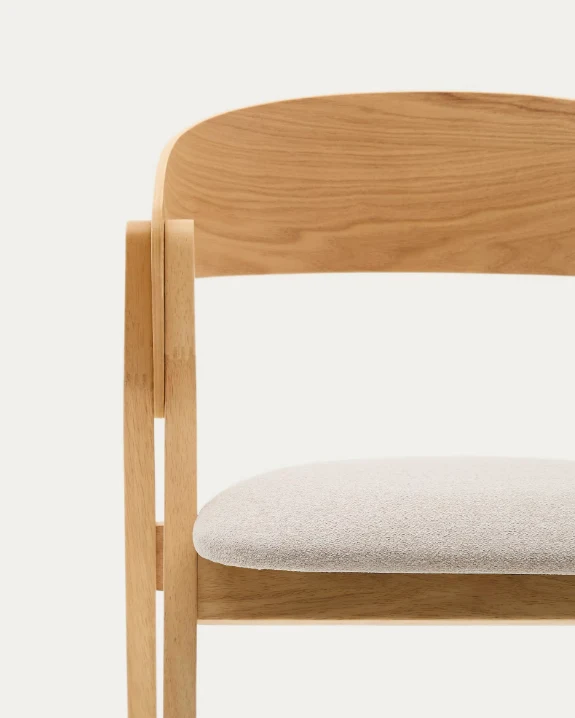 Godia Chair Natural & Beige Chenille