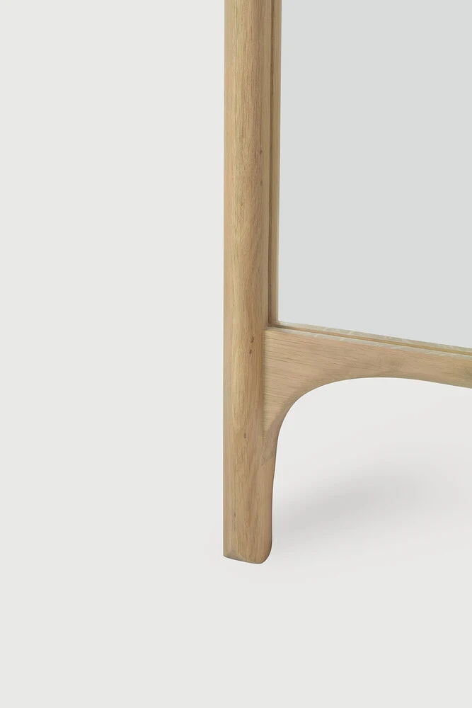 PI Floor Mirror Oak