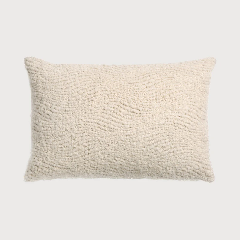 Wave Cushion Off White