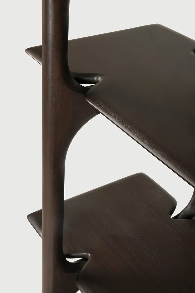 PI Rack Mahogany Dark Brown