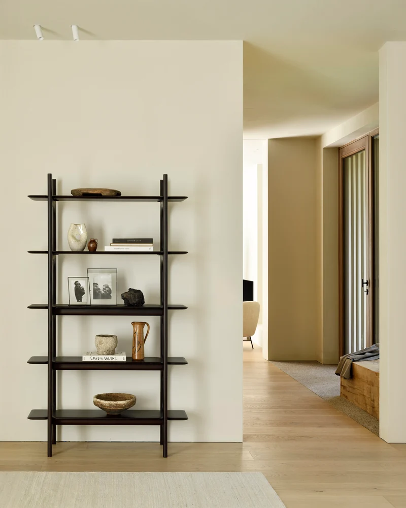 PI Rack Mahogany Dark Brown