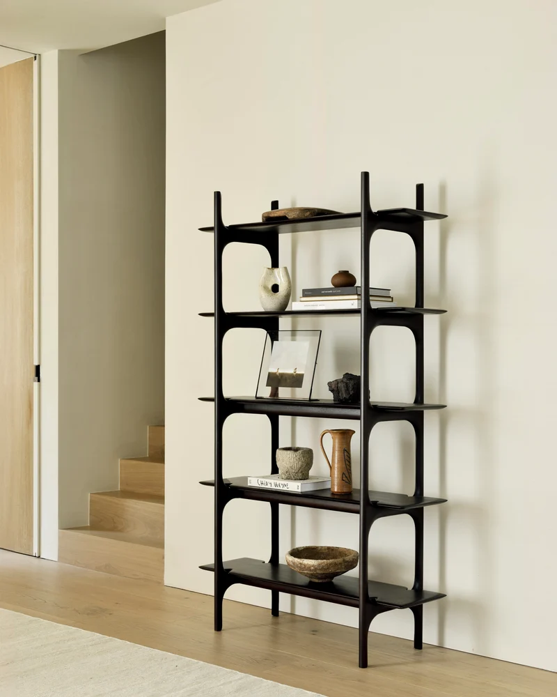 PI Rack Mahogany Dark Brown