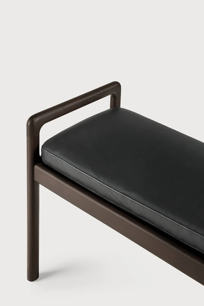 Jack Bench - Black Leather