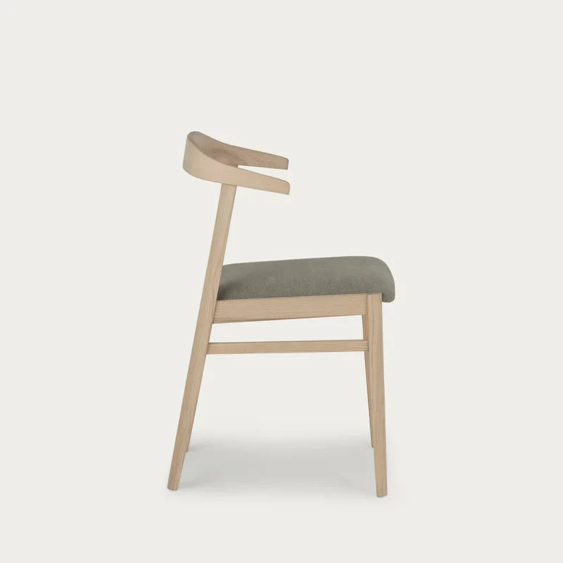 Borough Dining Chair, Signature Linen Moss