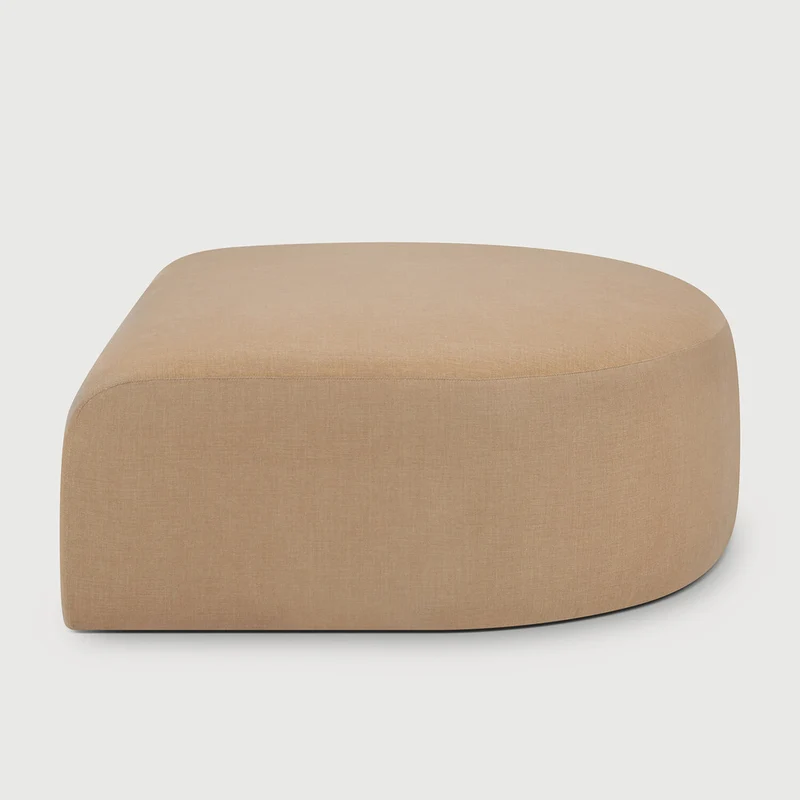 Bulky Semi Circle Footstool