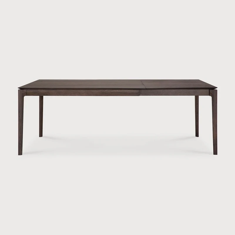 Bok Extendable Dining Table - Oak Brown