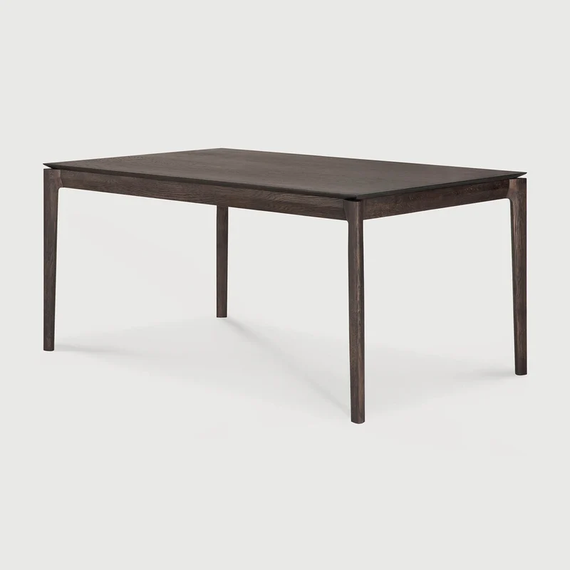 Bok Extendable Dining Table - Oak Brown