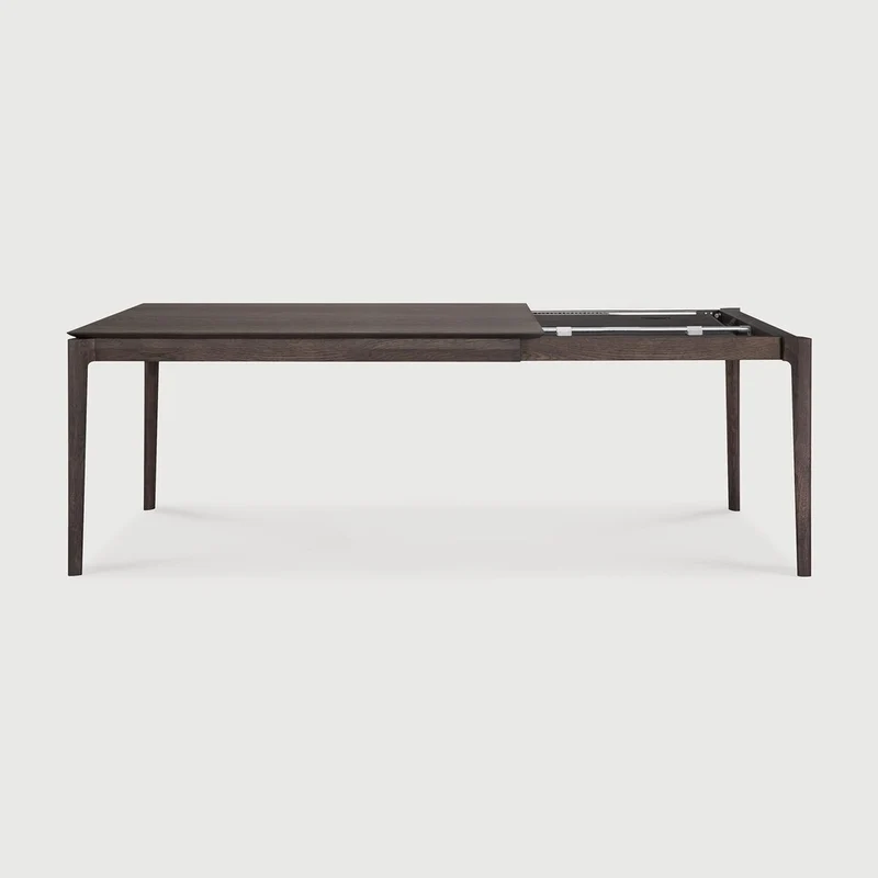 Bok Extendable Dining Table - Oak Brown