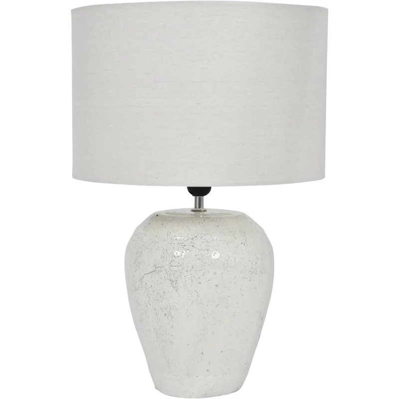 Terracotta Glazed Table Lamp