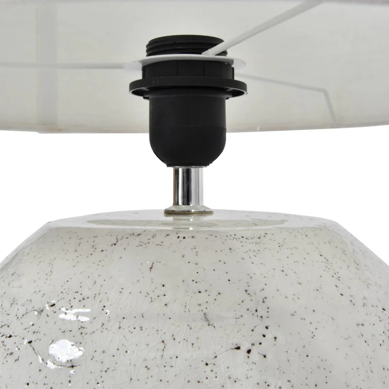 Terracotta Glazed Table Lamp