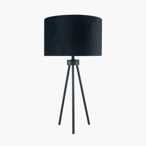 Houston Matt Black Table Lamp