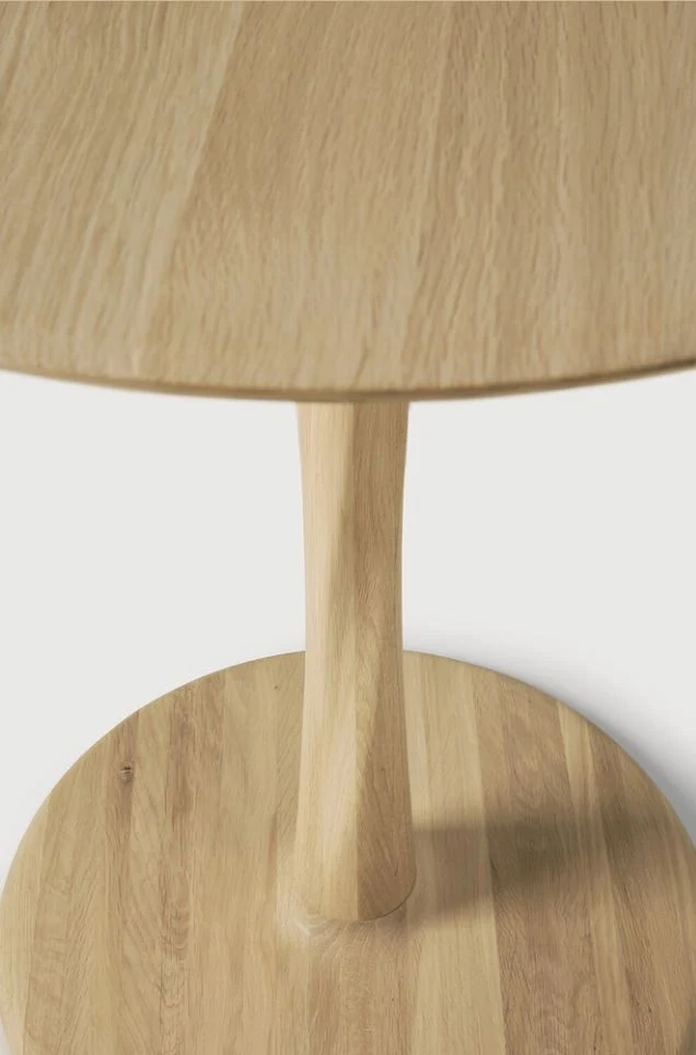 Torsion Round Dining Table - Oak