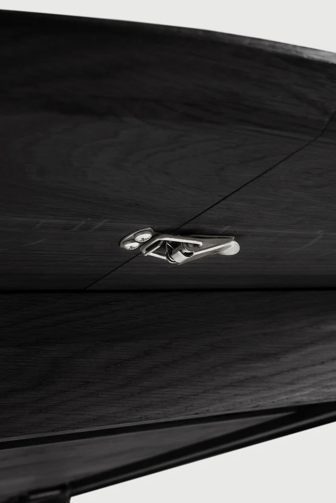 Bok Extendable Dining Table - Oak Black