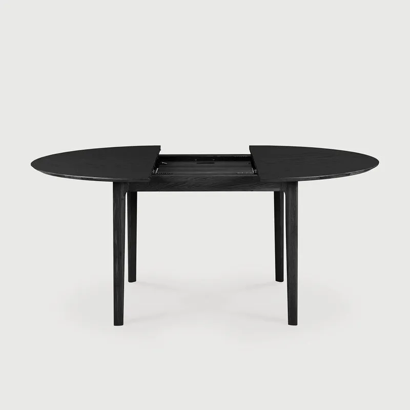 Bok Extendable Dining Table - Oak Black