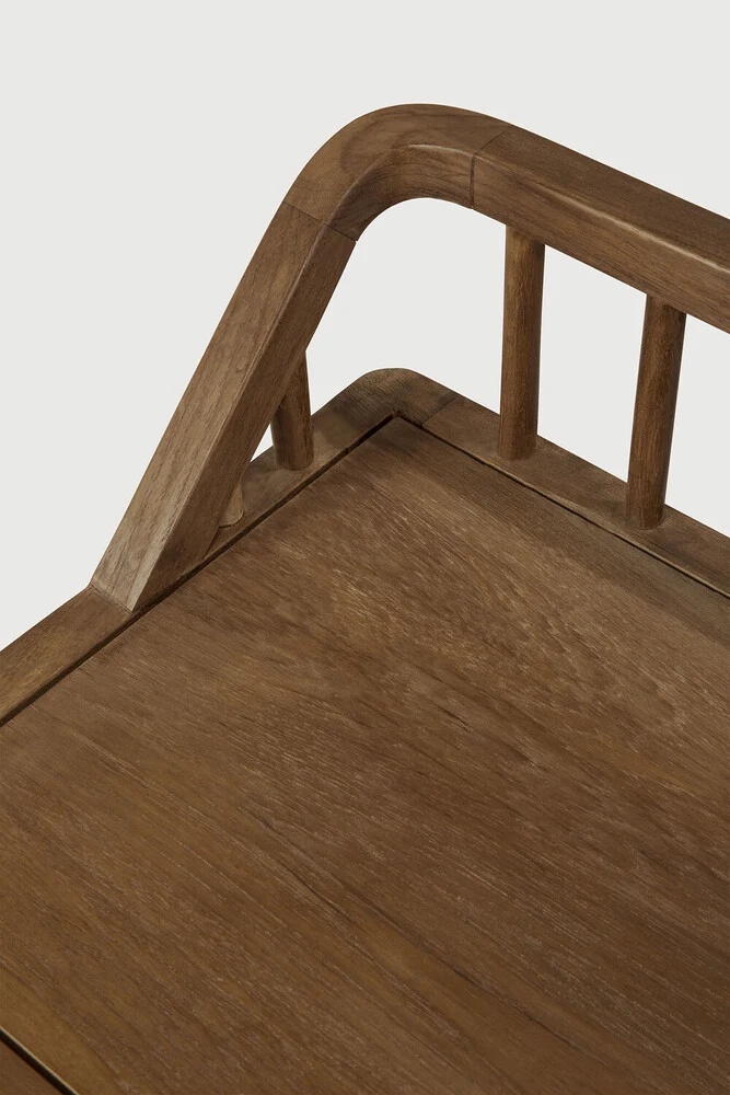 Spindle Bench - Reclaimed Teak