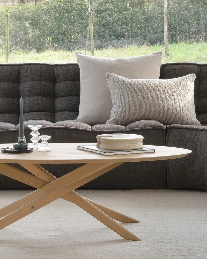 Oak Mikado Oval Coffee Table