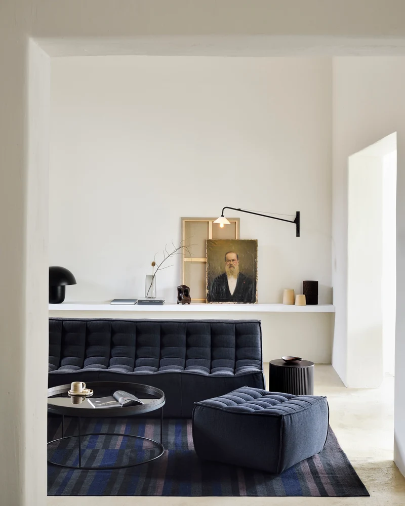 N701 Footstool - Graphite