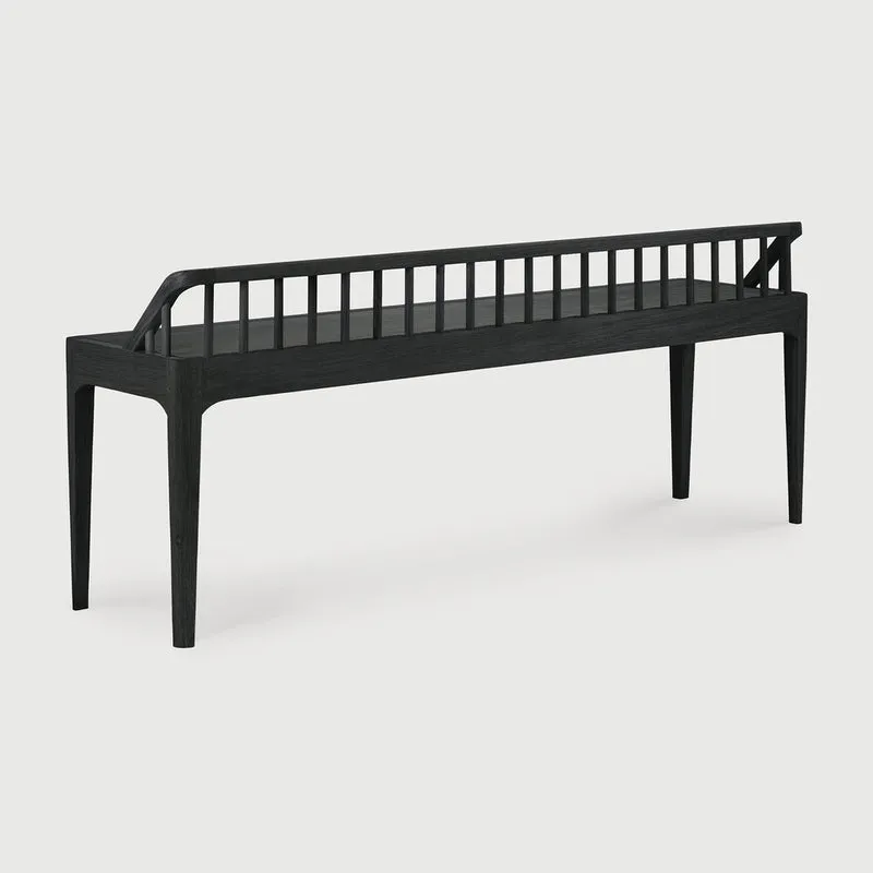 Spindle Bench - Oak Bench
